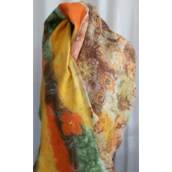 silk and wool scarf