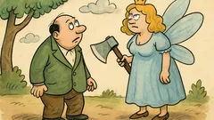 Виц: Ти коя си, добрата фея?